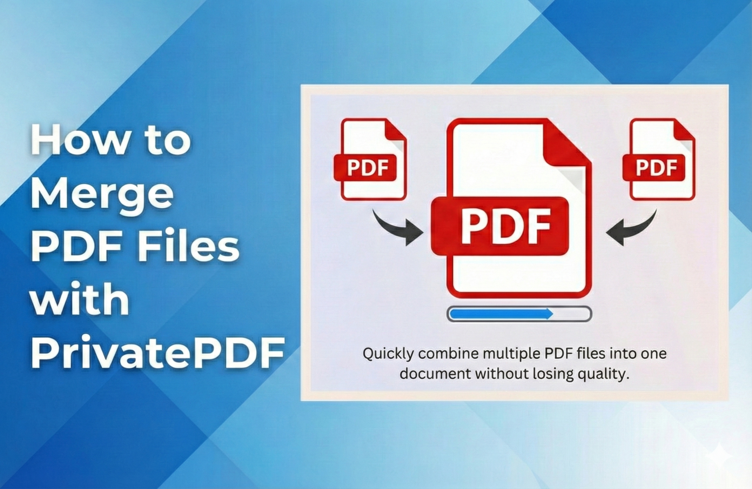 Merge PDF Tutorial