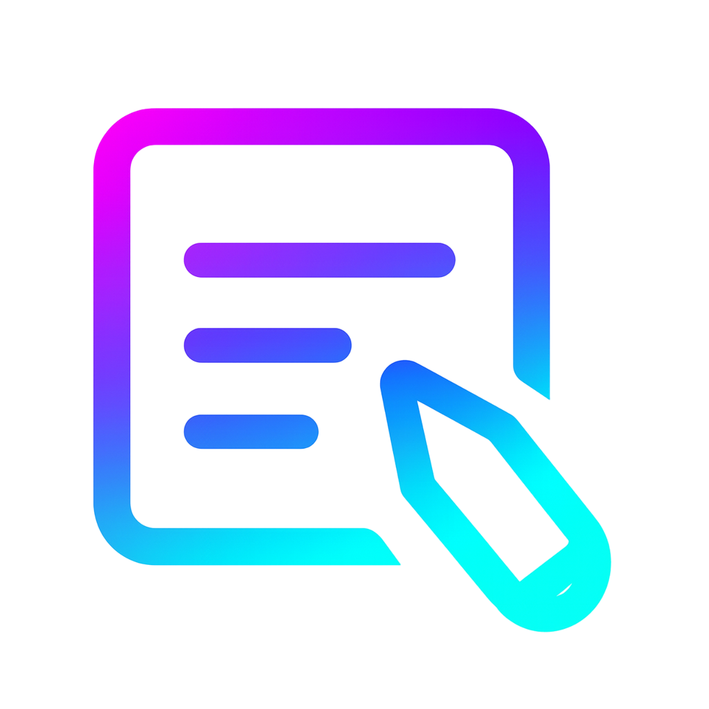 Write tools icon